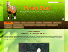 Tablet Screenshot of forlanstud.com